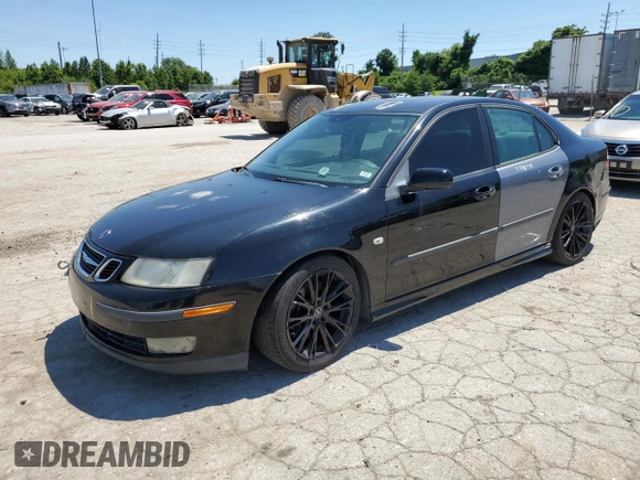 2007 Saab 9-3 Aero z VIN YS3FH41U971144316, wystawiony jako Copart lot #58774164 z przebiegiem Nie podano mil oraz Nie do naprawy • Non repairable. Historia ofert i sprzedaży dostępna na DreamBid. Obrazek 1.