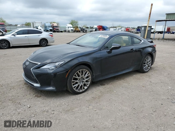 2019 Lexus RC 300 with VIN JTHS85BC1K5004830, listed as a Copart auction lot 44399404 with 71,525 mi miles and . Bid and sale history available at DreamBid. Image 1.