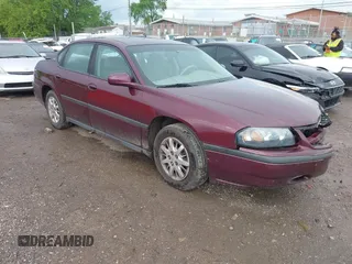 2003 Chevrolet Impala with VIN 2G1WF52E639399868, listed as a IAAI auction lot 42075831 with 155,610 mi miles and . Bid and sale history available at DreamBid. Image 1.