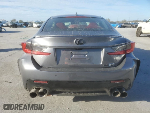 2015 Lexus RC F F z VIN JTHHP5BC9F5000446, wystawiony jako Copart lot #47024075 z przebiegiem 82 601 mil mil oraz Szkoda całkowita • Salvage title. Historia ofert i sprzedaży dostępna na DreamBid. Obrazek 6.