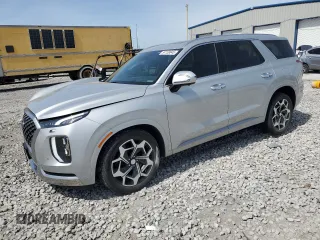 2022 Hyundai Palisade Calligraphy z VIN KM8R7DHE0NU421478, wystawiony jako Copart lot #54158845 z przebiegiem 40 796 mil mil oraz Szkoda całkowita • Salvage title. Historia ofert i sprzedaży dostępna na DreamBid. Obrazek 1.