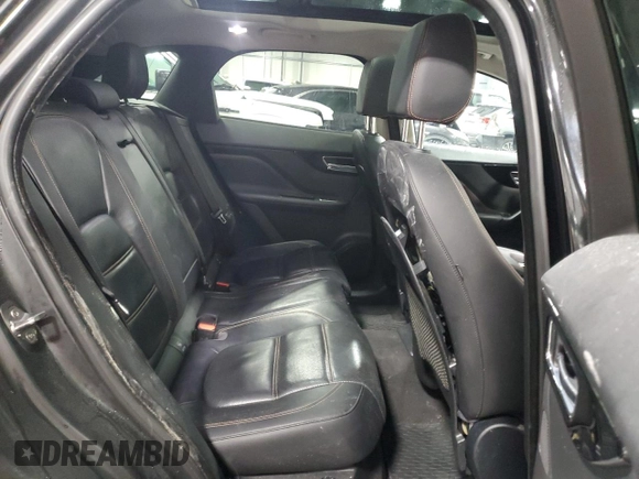 2018 Jaguar F-Pace 25t Prestige with VIN SADCK2FXXJA255410, listed as a Copart auction lot 45958285 with 90,423 mi miles and Salvage Title. Bid and sale history available at DreamBid. Image 11.