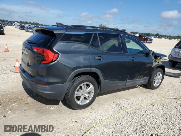 2019 GMC Terrain SLE with VIN 3GKALTEV4KL327853, listed as a Copart auction lot 69813064 with 80,604 mi miles and Salvage Title. Bid and sale history available at DreamBid. Image 3.