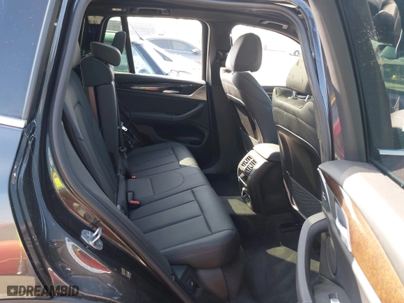 2021 BMW X3 sDrive30i with VIN 5UXTY3C08M9G12128, listed as a IAAI auction lot 41562192 with 33,977 mi miles. Bid and sale history available at carsss.com. Image 8.