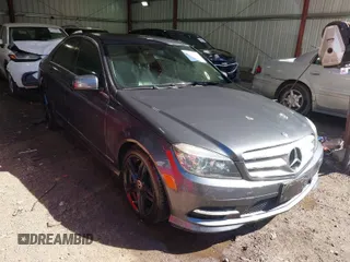 2011 Mercedes-Benz C-Class C 300 Sport with VIN WDDGF8BBXBR150132, listed as a IAAI auction lot 41889061 with 125,232 mi miles. Bid and sale history available at carsss.com. Image 1.