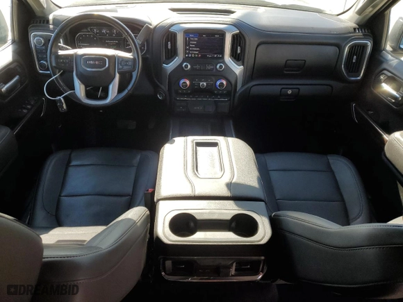 2022 GMC Sierra 1500 SLT with VIN 1GTU9DED6NZ208526, listed as a Copart auction lot 87836935 with 50,864 mi miles and Salvage Title. Bid and sale history available at carsss.com. Image 8.