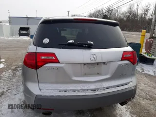 2008 Acura MDX Tech Pkg with VIN 2HNYD28348H531351, listed as a Copart auction lot 45735525 with 0 mi miles and Salvage Title. Bid and sale history available at carsss.com. Image 6.