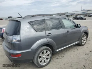 2011 Mitsubishi Outlander SE with VIN JA4AS3AW8BU016892, listed as a Copart auction lot 48128394 with 166,252 mi miles and Salvage Title. Bid and sale history available at carsss.com. Image 3.