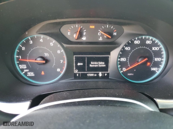 2022 Chevrolet Traverse LS with VIN 1GNERFKW7NJ106700, listed as a Copart auction lot 47775175 with 47,088 mi miles and Salvage Title. Bid and sale history available at carsss.com. Image 9.