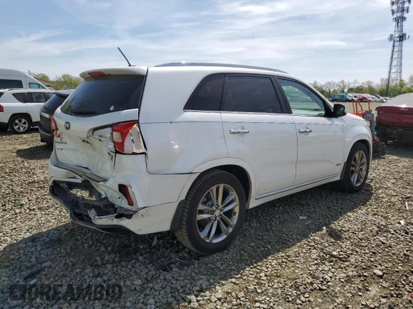 2015 Kia Sorento SX Limited with VIN 5XYKWDA73FG552976, listed as a Copart auction lot 54134905 with Not provided miles and Salvage title. Bid and sale history available at DreamBid. Image 3.