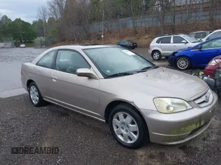 2002 Honda Civic EX with VIN 1HGEM22962L100284, listed as a IAAI auction lot 42094951 with 180,505 mi miles. Bid and sale history available at carsss.com. Image 1.