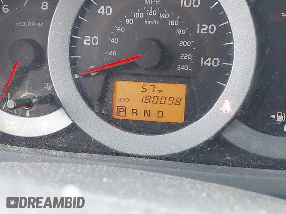 2011 Toyota RAV4 Ltd with VIN 2T3DK4DVXBW059371, listed as a IAAI auction lot 41870260 with 180,098 mi miles. Bid and sale history available at carsss.com. Image 15.
