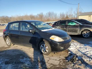 2008 Nissan Versa 1.8 S with VIN 3N1BC13E38L374150, listed as a Copart auction lot 87509735 with 158,798 mi miles and Salvage Title. Bid and sale history available at carsss.com. Image 4.
