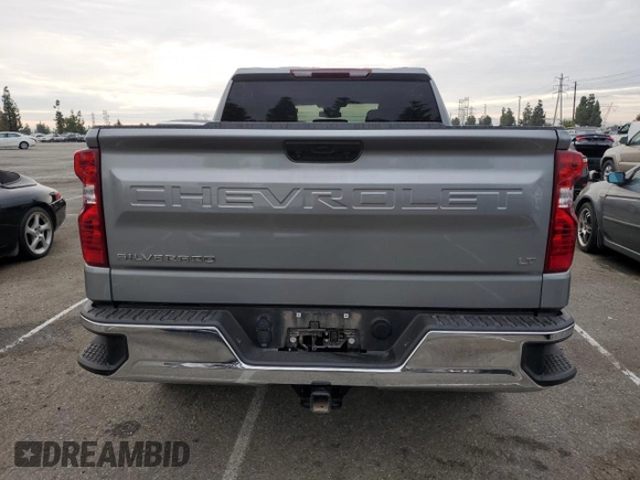 2023 Chevrolet Silverado 1500 LT with VIN 1GCPACEK3PZ234808, listed as a Copart auction lot 81711604 with 27,943 mi miles and Salvage Title. Bid and sale history available at DreamBid. Image 6.