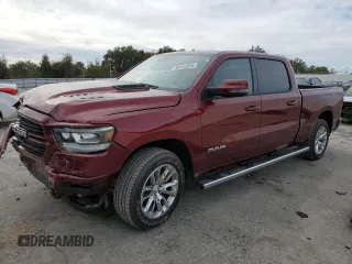 2023 Ram 1500 Laramie with VIN 1C6SRFRT4PN641932, listed as a Copart auction lot 88243055 with 10,150 mi miles and Salvage title. Bid and sale history available at DreamBid. Image 1.