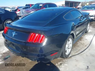 2015 Ford Mustang V6 with VIN 1FA6P8AM3F5379843, listed as a IAAI auction lot 41628091 with 88,272 mi miles and . Bid and sale history available at DreamBid. Image 4.