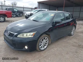 2012 Lexus CT 200h with VIN JTHKD5BH4C2047150, listed as a IAAI auction lot 41225963 with 130409 miles. Bid and sale history available at carsss.com. Image 17.