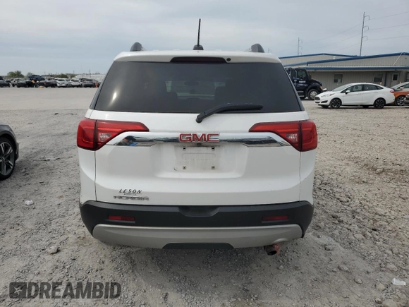 2018 GMC Acadia SLE with VIN 1GKKNLLA6JZ203427, listed as a Copart auction lot 50992845 with Not Provided miles and Salvage Title. Bid and sale history available at DreamBid. Image 6.