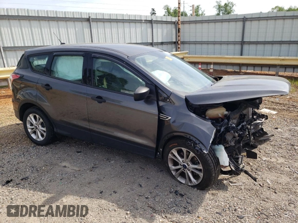 2018 Ford Escape S with VIN 1FMCU0F71JUD02540, listed as a Copart auction lot 54337495 with 102,619 mi miles and Salvage title. Bid and sale history available at DreamBid. Image 4.