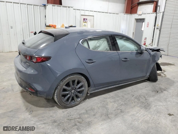 2020 Mazda Mazda3 Hatchback Premium Package with VIN JM1BPBNM7L1161486, listed as a Copart auction lot 41660985 with 0 mi miles and Salvage Title. Bid and sale history available at carsss.com. Image 3.