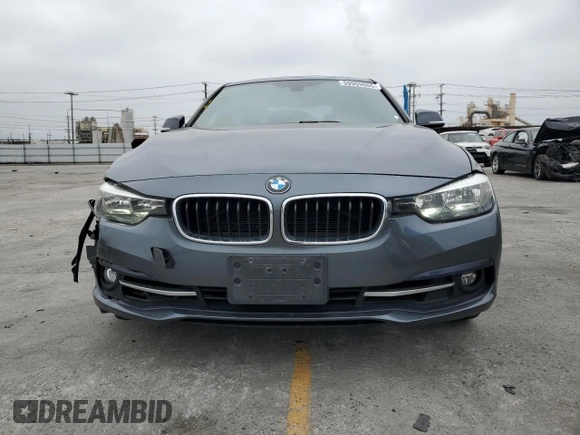 2016 BMW 3 Series 328i with VIN WBA8E9G51GNT42237, listed as a Copart auction lot 59909605 with 117,908 mi miles and Salvage title. Bid and sale history available at DreamBid. Image 5.