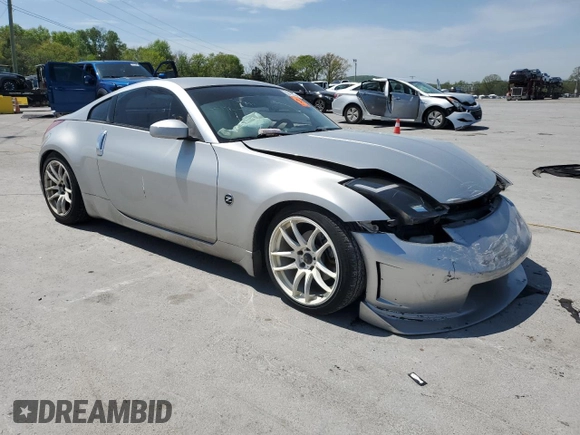 2003 Nissan 350Z Touring z VIN JN1AZ34E63T016212, wystawiony jako Copart lot #53799605 z przebiegiem 176 292 mil mil oraz Czysty tytuł • Clean title. Historia ofert i sprzedaży dostępna na DreamBid. Obrazek 4.