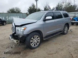 2010 Toyota Sequoia Ltd with VIN 5TDJW5G14AS027716, listed as a Copart auction lot 46071355 with 301,800 mi miles and Salvage Title. Bid and sale history available at carsss.com. Image 1.