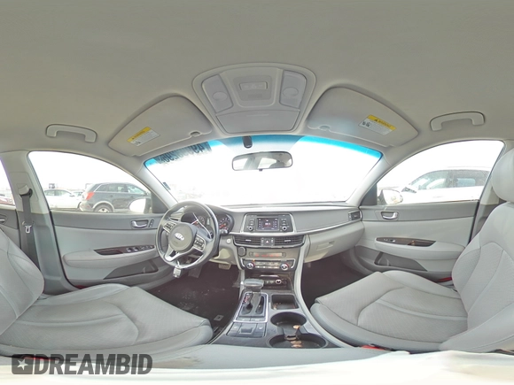 2016 Kia Optima EX z VIN 5XXGU4L30GG058389, wystawiony jako Copart lot #49993295 z przebiegiem 78 445 mil mil oraz Szkoda całkowita • Salvage title. Historia ofert i sprzedaży dostępna na DreamBid. Obrazek 12.