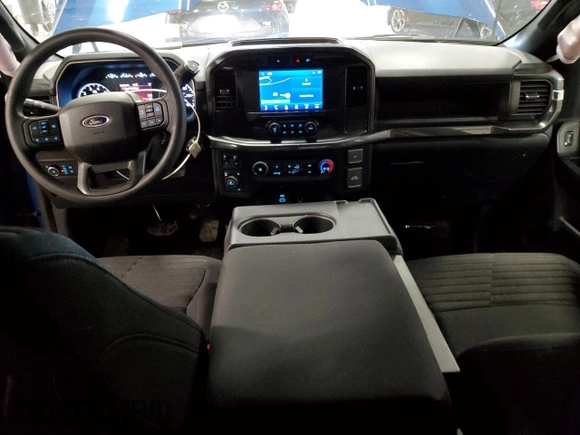 2022 Ford F-150 XL with VIN 1FTEX1EP0NKF25133, listed as a Copart auction lot 49824785 with 50,472 mi miles and Salvage title. Bid and sale history available at DreamBid. Image 8.