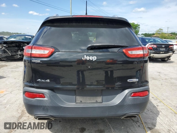 2015 Jeep Cherokee North with VIN 1C4PJMCSXFW610459, listed as a Copart auction lot 54125685 with 118,870 mi miles and Clean Title. Bid and sale history available at carsss.com. Image 6.