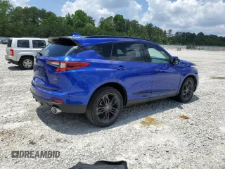 2021 Acura RDX w/A-Spec Package with VIN 5J8TC2H66ML004391, listed as a Copart auction lot 59773445 with 44,932 mi miles and Salvage title. Bid and sale history available at DreamBid. Image 3.