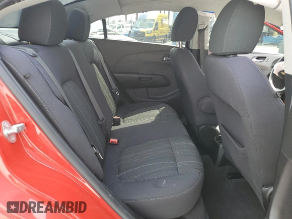 2020 Chevrolet Sonic LT with VIN 1G1JD5SB5L4141043, listed as a Copart auction lot 58984375 with 16,105 mi miles and Non repairable. Bid and sale history available at DreamBid. Image 10.