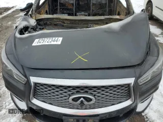 2017 Infiniti QX60 with VIN 5N1DL0MM1HC546110, listed as a Copart auction lot 82972344 with 0 mi miles and Non Repairable. Bid and sale history available at carsss.com. Image 12.