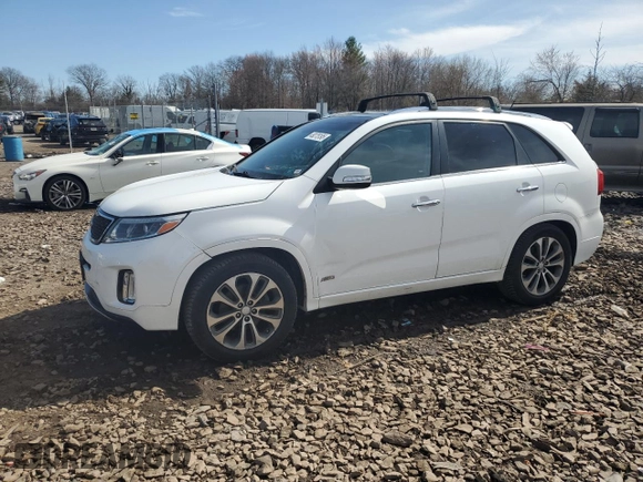 2015 Kia Sorento SX with VIN 5XYKWDA76FG635706, listed as a Copart auction lot 49275195 with 122,942 mi miles and Clean Title. Bid and sale history available at carsss.com. Image 1.