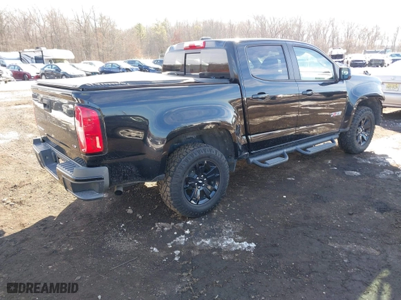 2021 Chevrolet Colorado 4WD Z71 with VIN 1GCGTDEN1M1218370, listed as a IAAI auction lot 41399486 with 28,288 mi miles. Bid and sale history available at carsss.com. Image 4.