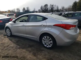 2011 Hyundai Elantra GLS PZEV with VIN 5NPDH4AE9BH031538, listed as a Copart auction lot 45534425 with 0 mi miles and Salvage Title. Bid and sale history available at carsss.com. Image 2.