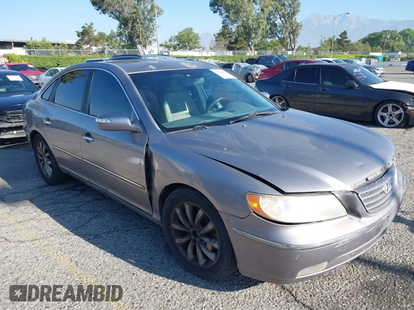 2008 Hyundai Azera Limited with VIN KMHFC46FX8A264798, listed as a IAAI auction lot 42684089 with 204,377 mi miles and . Bid and sale history available at DreamBid. Image 1.