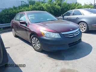 2011 Honda Accord LX with VIN 1HGCP2F33BA016150, listed as a IAAI auction lot 42588992 with 222,210 mi miles and . Bid and sale history available at DreamBid. Image 1.