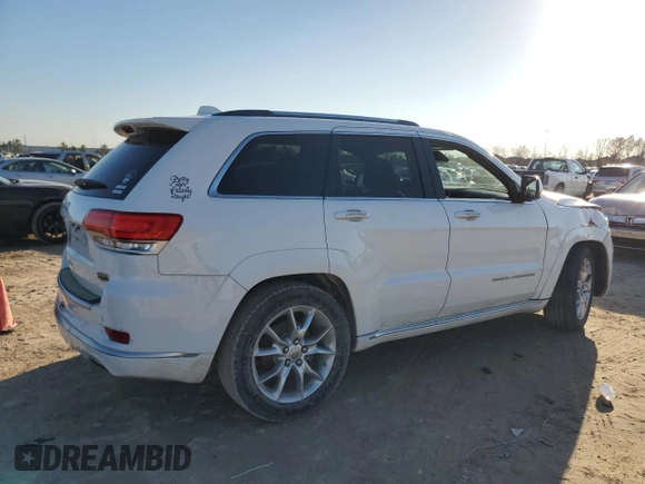 2015 Jeep Grand Cherokee Summit with VIN 1C4RJFJG0FC667645, listed as a Copart auction lot 46881825 with 94,426 mi miles and Salvage Title. Bid and sale history available at carsss.com. Image 3.