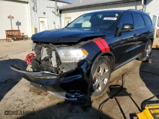 2014 Dodge Durango Limited with VIN 1C4SDJDT2EC349495, listed as a Copart auction lot 78818504 with 136,193 mi miles and Salvage Title. Bid and sale history available at carsss.com. Image 1.