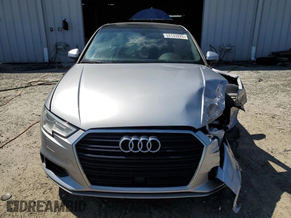 2019 Audi A3 Sedan Premium with VIN WAUAUGFF8K1016034, listed as a Copart auction lot 53133225 with 84,369 mi miles and Non Repairable. Bid and sale history available at carsss.com. Image 5.
