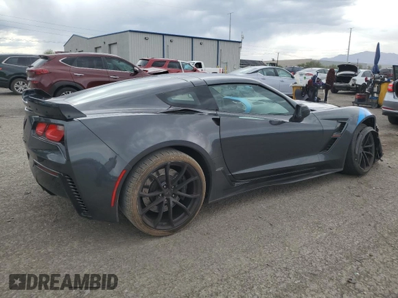 2017 Chevrolet Corvette with VIN 1G1Y12D78H5300542, listed as a Copart auction lot 63429825 with 77,784 mi miles and Salvage title. Bid and sale history available at DreamBid. Image 3.