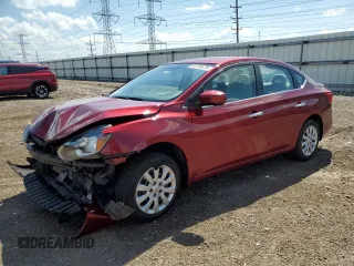 2017 Nissan Sentra SV with VIN 3N1AB7AP9HY375263, listed as a Copart auction lot 62738475 with 64,833 mi miles and Salvage title. Bid and sale history available at DreamBid. Image 1.