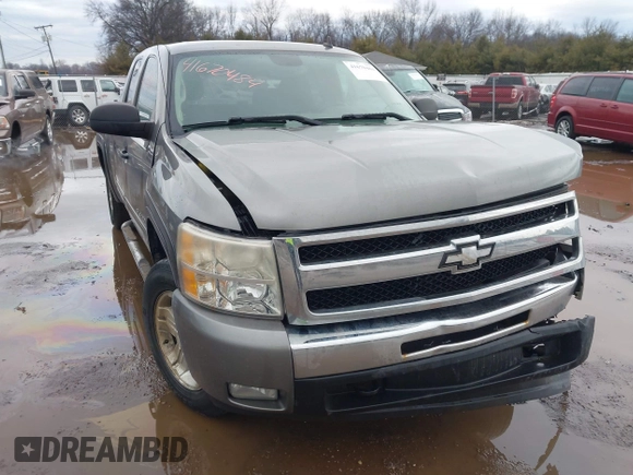 2009 Chevrolet Silverado 1500 LT with VIN 1GCEK29079Z253811, listed as a IAAI auction lot 41670484 with 0 mi miles. Bid and sale history available at carsss.com. Image 1.