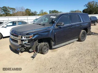 2016 Chevrolet Tahoe Commercial with VIN 1GNLCDEC2GR336583, listed as a Copart auction lot 85551804 with 101,284 mi miles and Salvage Title. Bid and sale history available at carsss.com. Image 1.