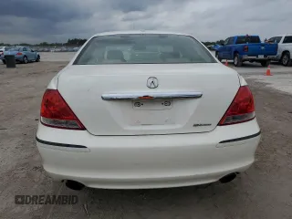 2008 Acura RL with VIN JH4KB16578C000162, listed as a Copart auction lot 44199465 with 209,128 mi miles and Salvage Title. Bid and sale history available at DreamBid. Image 6.