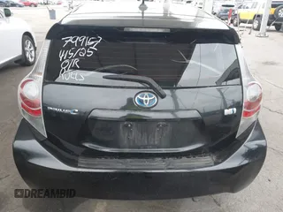 2012 Toyota Prius One with VIN JTDKDTB39C1021255, listed as a IAAI auction lot 42044059 with 190,989 mi miles. Bid and sale history available at carsss.com. Image 17.