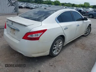 2011 Nissan Maxima SV with VIN 1N4AA5APXBC841261, listed as a IAAI auction lot 42498339 with 210,003 mi miles and . Bid and sale history available at DreamBid. Image 4.