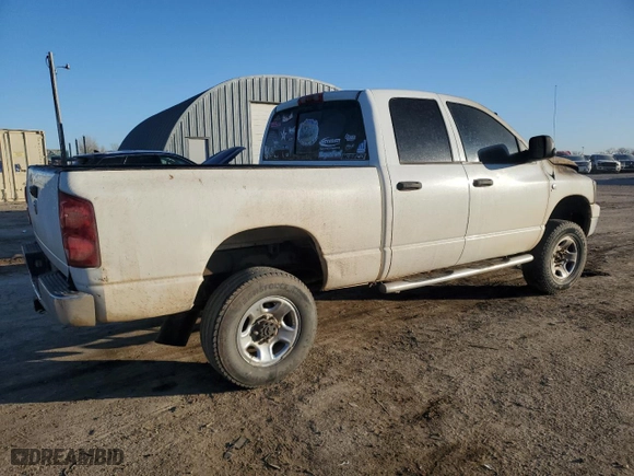 2008 Dodge Ram 2500 SLT with VIN 3D7KS28A48G216538, listed as a Copart auction lot 42640135 with 0 mi miles and Salvage Title. Bid and sale history available at carsss.com. Image 3.