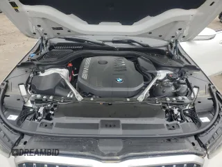 2024 BMW 5 Series 540i xDrive with VIN WBA63FJ01RCR67129, listed as a Copart auction lot 62095995 with 5,075 mi miles and Salvage title. Bid and sale history available at DreamBid. Image 11.